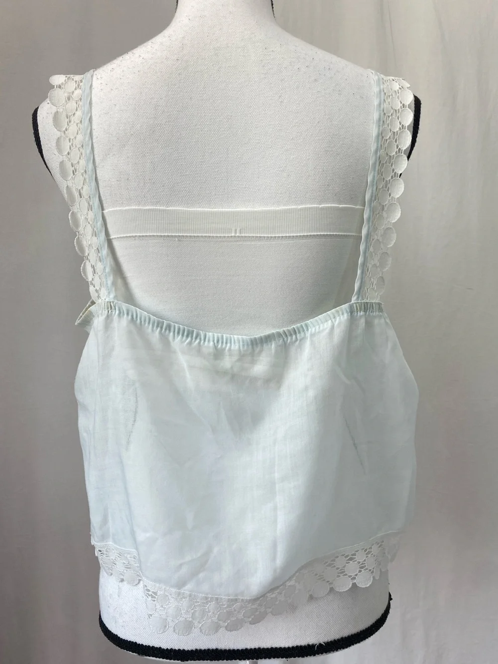 Cotton Tank Sleep PJ Top Lingerie Medium - Picture 7 of 15